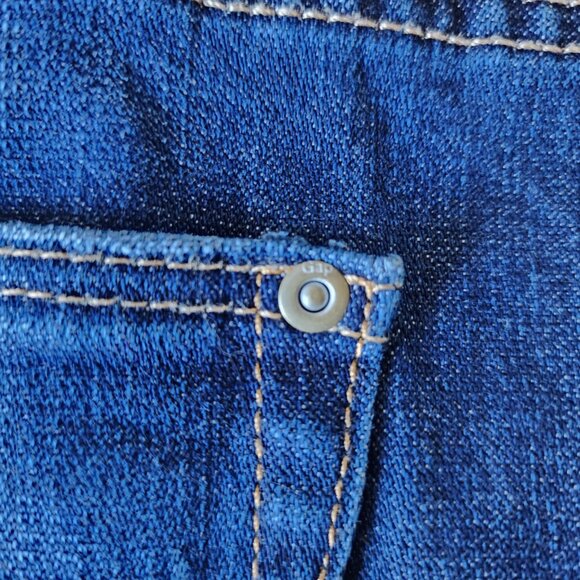 Gap dark wash denim jean skirt 31 12 - Picture 5 of 12